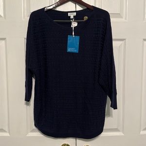 Navy sweater - NWT!
